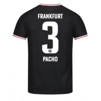 Pánský Fotbalový dres Eintracht Frankfurt Willian Pacho #3 2023-24 Venkovní Krátký Rukáv